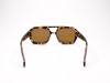 Almera ALM 1020 Tortoise Havana Acetate Frame Brown Lens Sunglasses Almera ALM 1020 Havana Köşeli Pilot Asetat Çerçeveli Güneş Gözlüğü