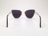 Almera ALM 22736S Rimless Cat-Eye Gold Frame Dark Grey Lens Almera ALM 22736S Çerçevesiz Cat-Eye Altın Metal Saplı Güneş Gözlüğü