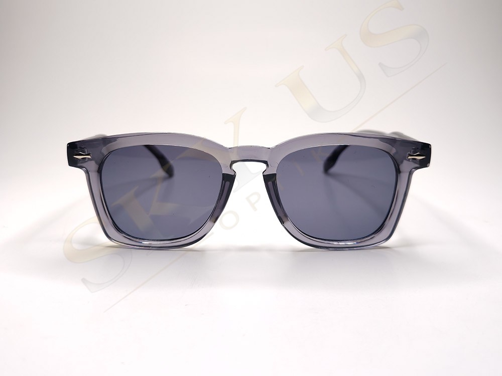 Almera ALM 33480 Şeffaf Gri Yıldız Detaylı Gözlük