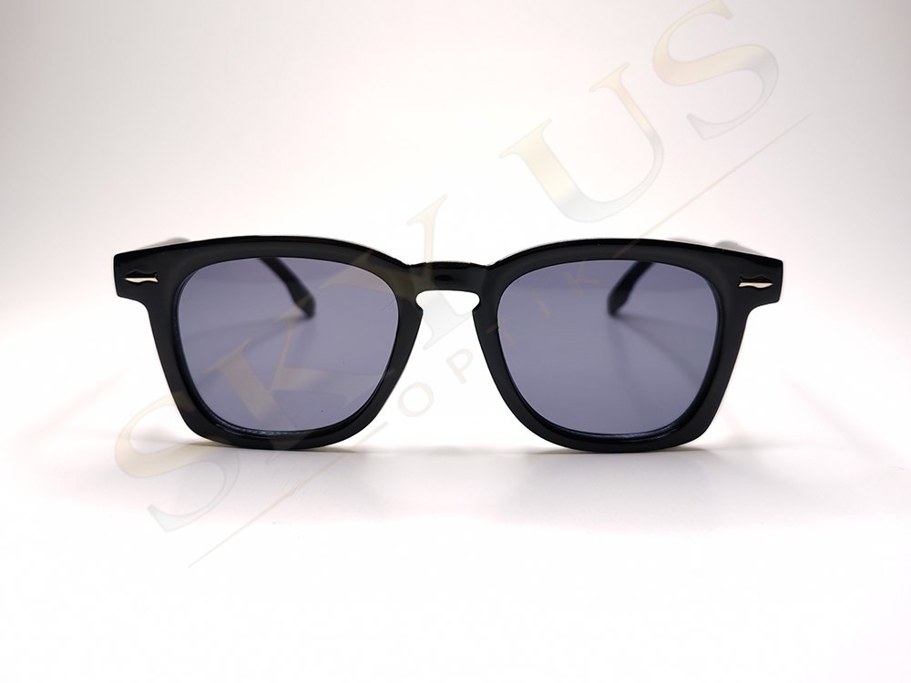 Almera ALM 33480S Siyah Asetat Yıldız Detaylı Gözlük