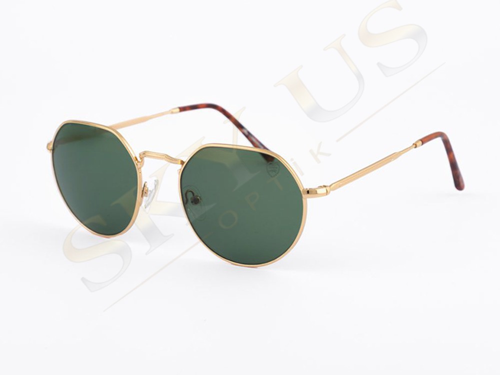 Atos Lombardini ALG 2210 C2 Altın Metal Geometrik Gözlük