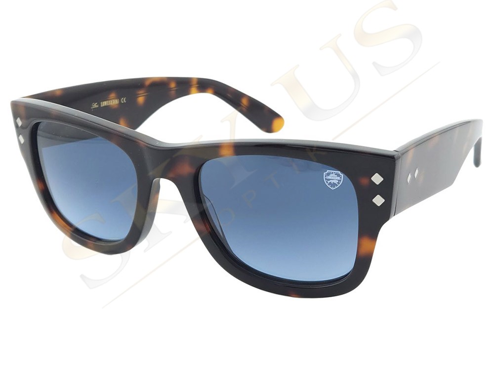 Atos Lombardini AL 2309 C7 Koyu Havana Mavi Degrade Gözlük