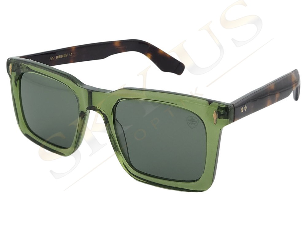 Atos Lombardini ALG 2305 C6 Şeffaf Yeşil Havana Polarize Gözlük