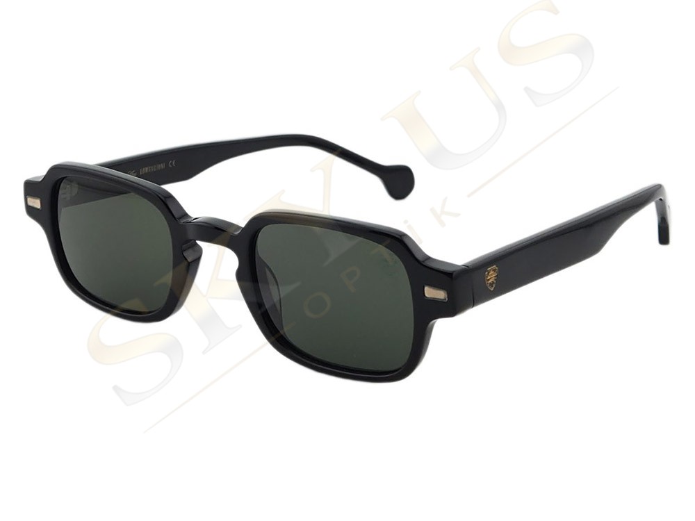 Atos Lombardini ALG 24103 C2 Siyah Geometrik Polarize Gözlük