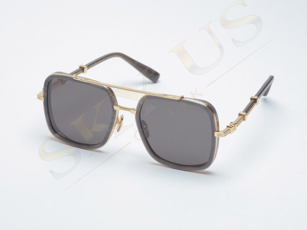 Bottegaro Paris B293 C1 Altın Şeffaf Füme Çerçeve Hibrit Saplı Gözlük