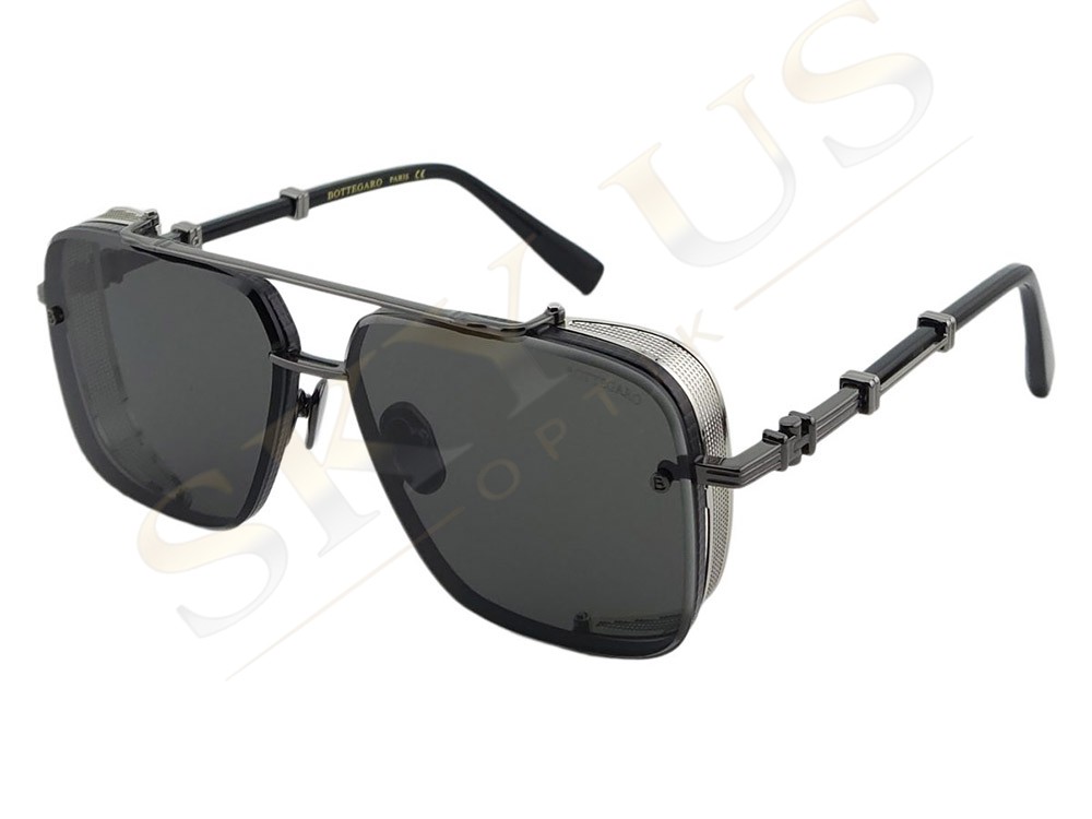 Bottegaro Paris B336 C1 Gunmetal Kalkanlı Erkek Polarize Gözlük
