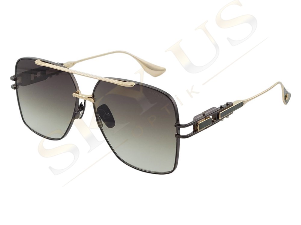 Bottegaro Paris B340 C3 Siyah Altın Yeşil İskelet Saplı Polarize Gözlük