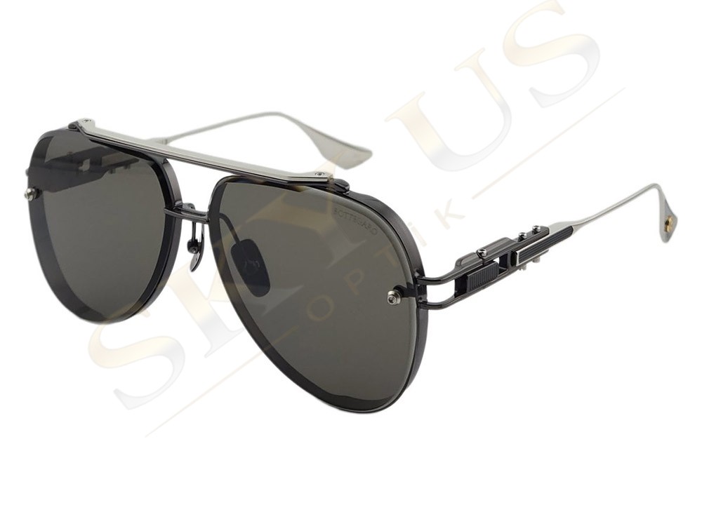 Bottegaro Paris B343 C4 Siyah Gümüş Plakalı Polarize Damla Gözlük