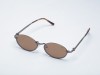 Bruno Mazzini BMG1149 C1 Gunmetal Kahve Polarize Oval Gözlük