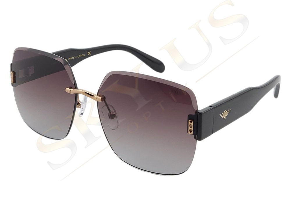 Bruno Mazzini BMG2408 C4 Siyah Kemik Saplı Çerçevesiz Tasarım Gözlük