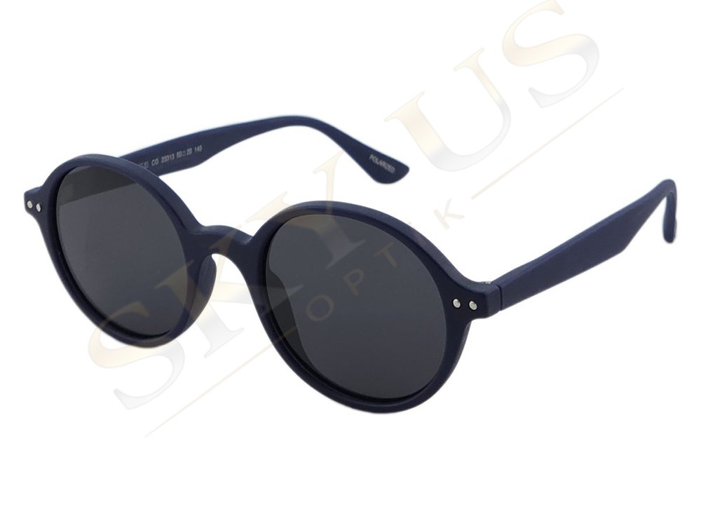 CISSE 23313 C42 Mat Lacivert Asetat Çerçeve Polarize Gözlük