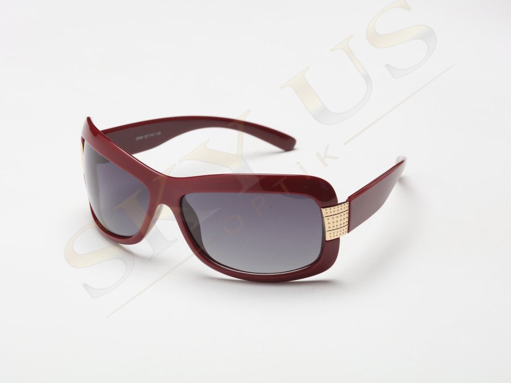 CISSE 2835 C4 Bordo Kadın Güneş Gözlüğü