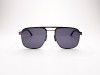 Escales ES 150S Gunmetal Ultra Light Metal Frame Grey Lens Escales ES 150S Gunmetal Füme Metal Çift Köprülü Güneş Gözlüğü