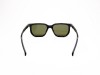 Escales PIU 71 Shiny Black Acetate Frame Gold Arrow Rivet Green Lens Sunglasses Escales PIU 71 Siyah Asetat Gold Ok Ucu Perçinli Yeşil Camlı Güneş Gözlüğü