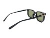 Escales PIU 71 Shiny Black Acetate Frame Gold Arrow Rivet Green Lens Sunglasses Escales PIU 71 Siyah Asetat Gold Ok Ucu Perçinli Yeşil Camlı Güneş Gözlüğü