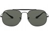 Ray-Ban RB3561 The General Matte Black G-15 Green Lens Ray-Ban RB3561 002 The General Siyah Metal Kare Havacı Gözlüğü