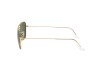 Ray-Ban RB3136 Caravan Arista Gold G-15 Green Lens Ray-Ban RB3136 001 Caravan Altın Metal Kare Pilot Gözlük