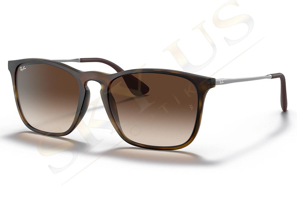 Ray-Ban RB4187 856/13 Chris Gunmetal Saplı Polarize Kahverengi Gözlük