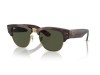 Ray-Ban RB0316S Mega Clubmaster Tortoise Gold G-15 Green Lens Ray-Ban RB0316S 990/31 Mega Clubmaster Kalın Kemik Kaşlı Havana Gözlük