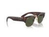 Ray-Ban RB0316S Mega Clubmaster Tortoise Gold G-15 Green Lens Ray-Ban RB0316S 990/31 Mega Clubmaster Kalın Kemik Kaşlı Havana Gözlük