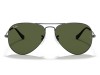 Ray-Ban RB3025 W0879 Aviator Gunmetal Çerçeveli Yeşil Cam Gözlük