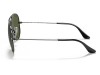 Ray-Ban RB3025 Aviator Gunmetal G-15 Green Lens Ray-Ban RB3025 W0879 Aviator Gunmetal Çerçeveli Yeşil Cam Gözlük