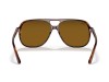 Ray-Ban RB2198 Bill Havana Tortoise Brown Lens Sunglasses Ray-Ban RB2198 954/33 Bill Havana Çift Köprülü Asetat Gözlük