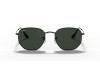 Ray-Ban RB3548 Hexagonal Flat Lenses Black G-15 Green Ray-Ban RB3548 004 Hexagonal Düz Camlı Siyah Metal Gözlük