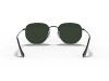 Ray-Ban RB3548 Hexagonal Flat Lenses Black G-15 Green Ray-Ban RB3548 004 Hexagonal Düz Camlı Siyah Metal Gözlük