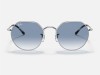 Ray-Ban RB3565 Jack Silver Blue Grey Gradient Lens Ray-Ban RB3565 Jack Gümüş Metal Çerçeveli Degrade Gözlük