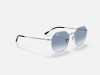 Ray-Ban RB3565 Jack Silver Blue Grey Gradient Lens Ray-Ban RB3565 Jack Gümüş Metal Çerçeveli Degrade Gözlük