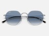 Ray-Ban RB3565 Jack Silver Blue Grey Gradient Lens Ray-Ban RB3565 Jack Gümüş Metal Çerçeveli Degrade Gözlük