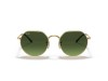 Ray-Ban RB3565 9196/31 Jack Altın Metal Hibrit Geometrik Gözlük