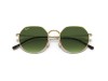 Ray-Ban RB3565 9196/31 Jack Altın Metal Hibrit Geometrik Gözlük