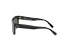 Ray-Ban RB2190 Jeffrey Black G-15 Green Lens Sunglasses Ray-Ban RB2190 901/31 Jeffrey Dikey Gümüş Perçinli Siyah Kalın Kemik Gözlük