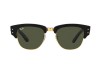 Ray-Ban RB0316S Mega Clubmaster Black Gold G-15 Green Lens Ray-Ban RB0316S 901/31 Mega Clubmaster Kalın Siyah Asetat Gözlük