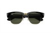 Ray-Ban RB0316S Mega Clubmaster Black Gold G-15 Green Lens Ray-Ban RB0316S 901/31 Mega Clubmaster Kalın Siyah Asetat Gözlük