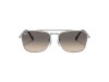 Ray-Ban RB3636 003/3F New Caravan Gümüş Metal İşlemeli Kare Havacı Gözlüğü