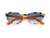 Ray-Ban RB4134N 12693/3F Nina Turuncu Saplı Leopar Kedi Gözü Gözlük