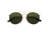 Ray-Ban RB3647N 001 Round Double Bridge Havana Halkalı Çift Köprülü Gözlük