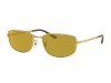 Ray-Ban RB3732 Gold Metal Frame Yellow Lens Night Driving Glasses Ray-Ban RB3732 001/Q5 Altın Sarısı Metal Çerçeve Sarı Camlı Güneş Gözlüğü