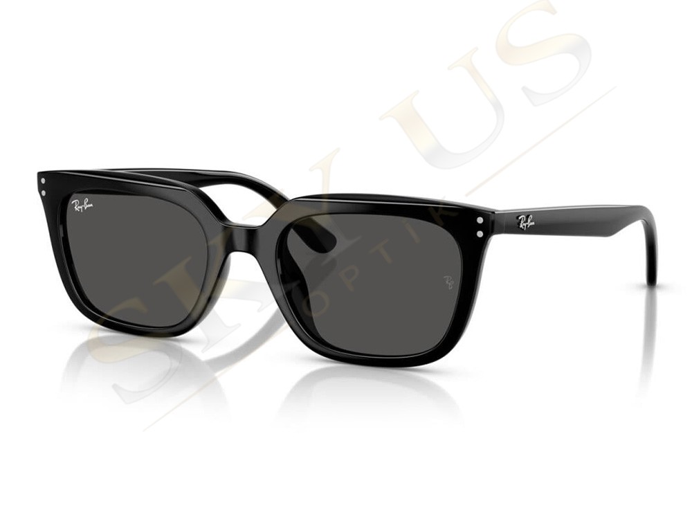 Ray-Ban RB4439D 901/87 Siyah Asetat Köşeli Unisex Güneş Gözlüğü