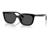 Ray-Ban RB4439D Shiny Black Acetate Frame Dark Grey Lens Sunglasses Ray-Ban RB4439D 901/87 Siyah Asetat Köşeli Unisex Güneş Gözlüğü