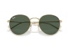 Ray-Ban RB 0103S Arista Gold G-15 Green Reverse Lens Ray-Ban RB 0103S 001/VR Arista Altın Metal Round Reverse XL Gözlük