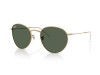 Ray-Ban RB 0103S Arista Gold G-15 Green Reverse Lens Ray-Ban RB 0103S 001/VR Arista Altın Metal Round Reverse XL Gözlük