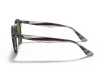 Ray-Ban RB2180F Round Grey Havana Green Lens Sunglasses Ray-Ban RB2180F 6430/87 Gri Havana Şeffaf Yuvarlak Kemik Gözlük