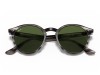 Ray-Ban RB2180F Round Grey Havana Green Lens Sunglasses Ray-Ban RB2180F 6430/87 Gri Havana Şeffaf Yuvarlak Kemik Gözlük