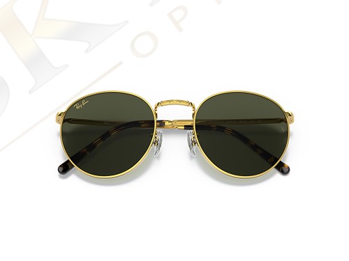 RAY‑BAN RB 3637 001/31 New Round Güneş Gözlüğü