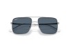 Ray-Ban RB3758 Ari Bio-Based Silver Blue Polarized Lens Ray-Ban RB3758 003/2V Ari Gümüş Metal Köşeli Polarize Gözlük