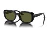 Ray-Ban RB4421D Bio-Based Black G-15 Green Lens Sunglasses Ray-Ban RB4421D 6677/71 Kalın Siyah Kemik Dikdörtgen Gözlük
